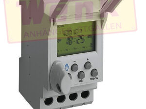 Schaltuhr HAGER 16A 1-Kanal IP20 EG103 Tag/Woche