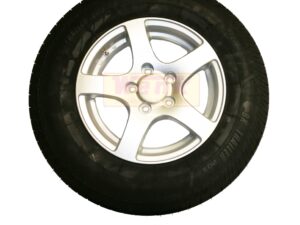 Komplettrad ALU 185/R14C 104/102N BK TRAILER 5/66.6/112 ET30