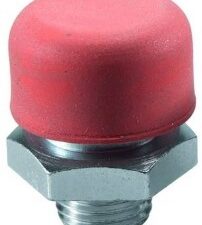 Schmiernippelkappe/Schutzkappe/Abdeckung rot