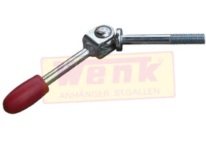 Knebel M12 klappbar zu M60-Rohr Klemmschelle/Klemmhalter