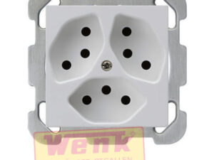 UP-Steckdose 3xT13 weiss 10A 250V IP20 kallysto