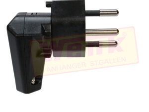 Dreh-Winkelstecker 90 Grad T13 schwarz