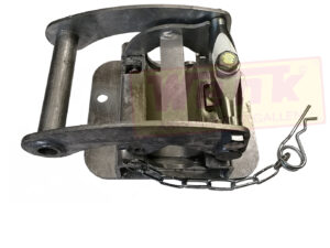 Klemmschelle 60mm zu KNOTT Stützrad gerillt