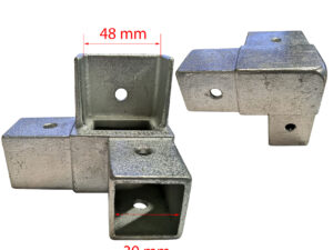 Eckverbinder R40-60/30 vo/re hi/li für Planengestell