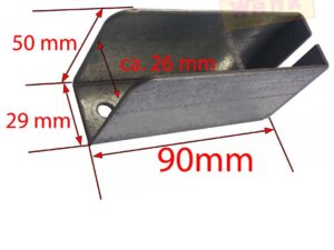 Lattentasche/Spriegeltasche HUMBAUR 90x50x29mm