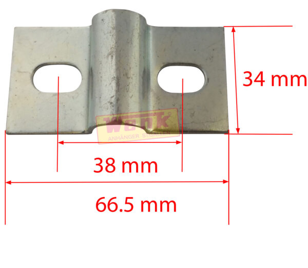 Lasche zur Zurrmulde HUMBAUR 0.4t