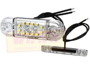 Positionsleuchte LED weiss WAS-W97.3 12V-24V