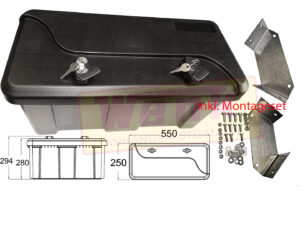Werkzeugkiste DAKEN HUK-15 Kunststoff
