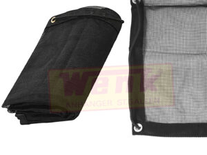 Netz 4000x2000mm feinmaschig schwarz