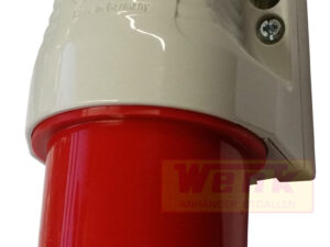 Gerätestecker AP CEE 16A 5P 6h 400V rot