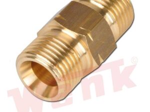 Doppelgewinde-Nippel Propan G1/4 Zoll links beidseitig