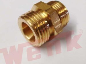 Doppelgewindenippel M20x150 Flaschengewinde