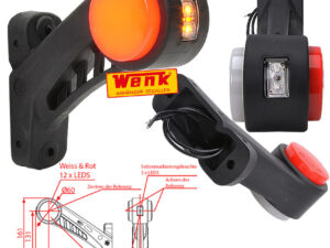 Umrissleuchte LED WAS-790P rechts NEON-Effekt