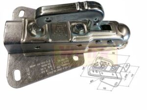 Kugelkupplung ALKO AK75VA mit Platte