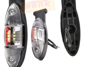 Umrissleuchte LED WAS-W104 rechts mit Seitenmarkierungsleuchte