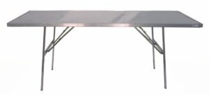 Tisch aus Alu 100x200cm Tisch klappbar Lambert