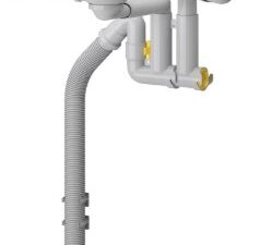 Siphon für 2 Becken