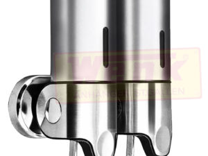 Seifenspender Kunststoff chrom optik