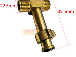 T-Verlängerungsstutze 85mm für Druckregler