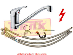 Wasserhahn-Einhebelmischer Niederdruck schwenkbar