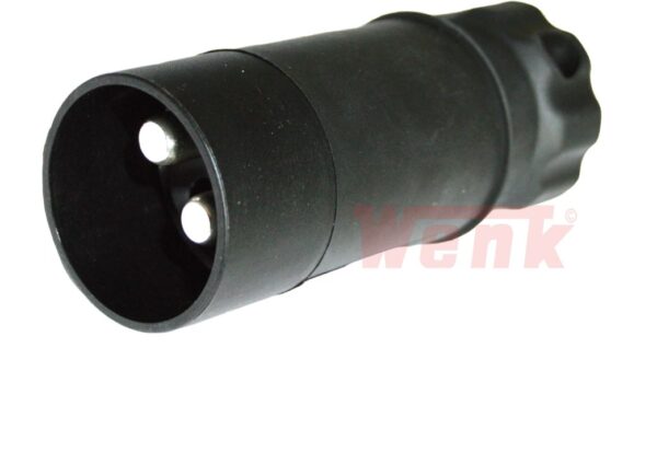 Stecker NATO 2-pol 35qmm Kunststoff schwarz