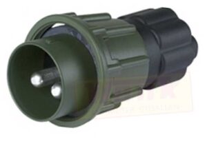 Stecker NATO 2-pol 35qmm mit Schraubring