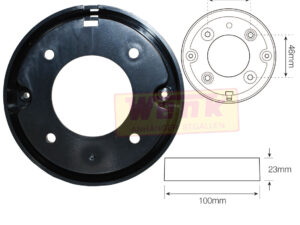 Halter zu LED Leuchten D95mm