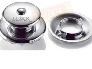 Tenax Verschluss Loxx Oberteil Messing vernickelt