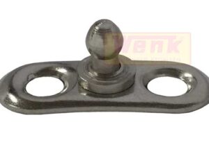 Tenax Verschluss LOXX Unterteil Messing vernickelt