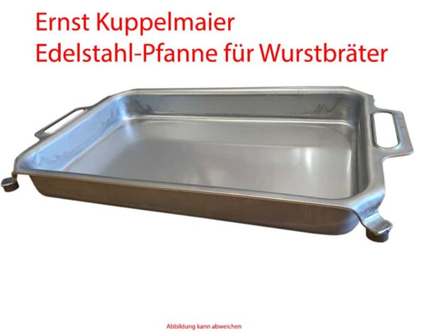 Edelstahl-Pfanne für Wurstbräter T1 (Wurstgrill)