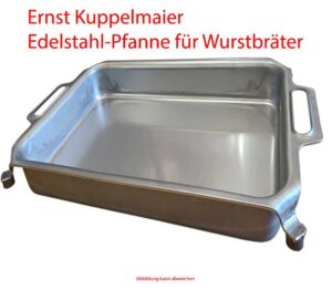 Edelstahl-Pfanne für Wurstbräter T3 (Wurstgrill)