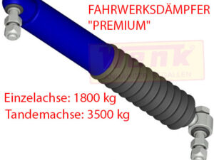 Radstossdämpfer KNOTT blau L:370/275mm