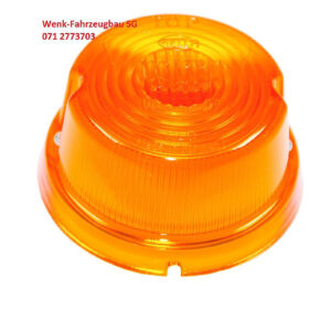 Ersatzglas zu Blinkleuchte D:80mm HELLA orange
