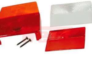 Ersatzglas HELLA 2-Kammer 103x98x51mm