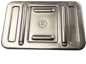 Alu-Ersatzdeckel zu 8-pol. AK-198 Abzweigdose