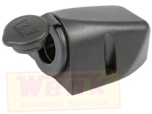 Steckdose 2-pol mit Deckel 16A 12V Aufbau