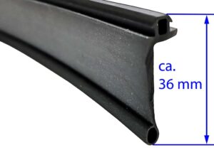 Türdichtungsprofil gross 841mm für Tiefkühlanhänger