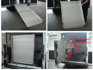Faltrampe CLM LxB:2000x800mm 400kg