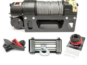 Elektro-Seilwinde 12V Stahlseil 5443kg Zugkraft