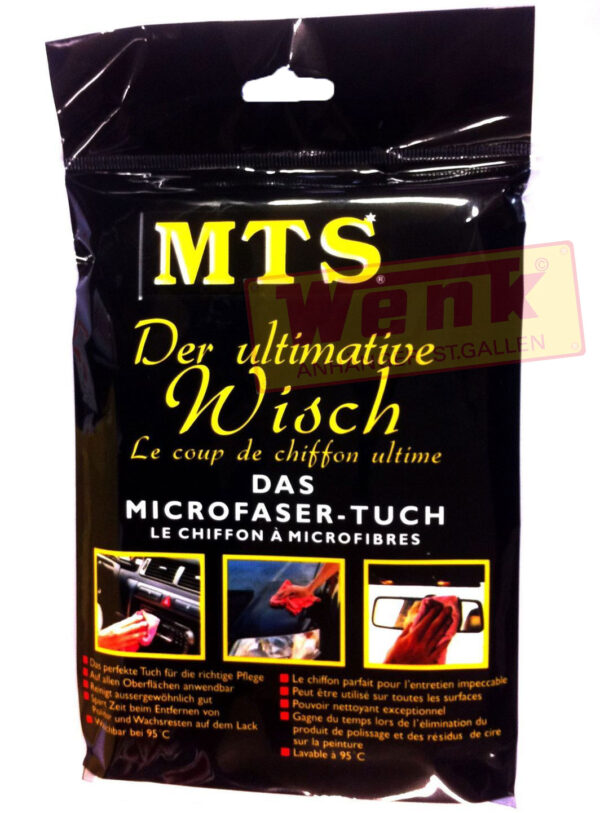 MTS Microfasertuch Rosa 40x40cm Ultimativer Wisch