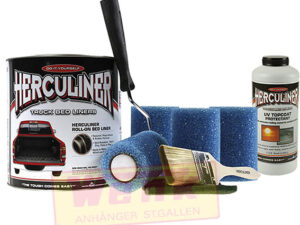 Beschichtungsset mit UV-Schutz 7qm schwarz HERCULINER