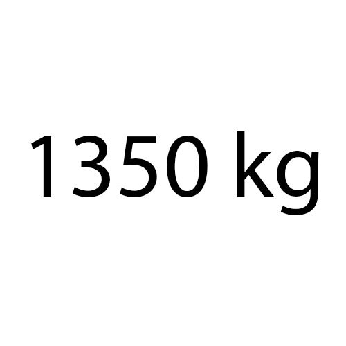 1350 kg