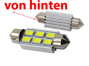 Glühlampe LED Soffitten 5W 12V für Innenraum