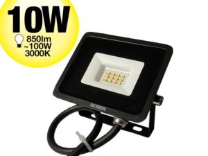 Strahler LED Noser 10W 850lm 3000K schwarz