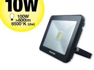 Strahler LED Noser 10W 800lm 6500K schwarz