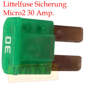 Sicherung Micro2 30 Amp. grün