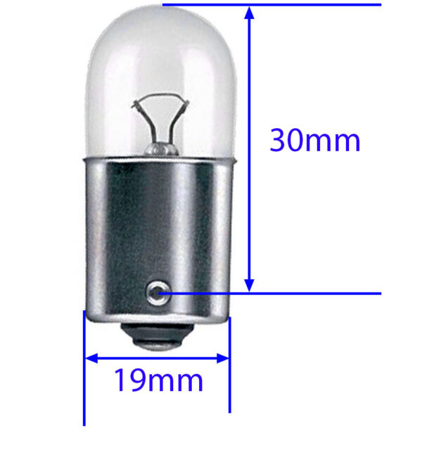 Glühlampe/Autolampe OSRAM 12V-5W BA15s