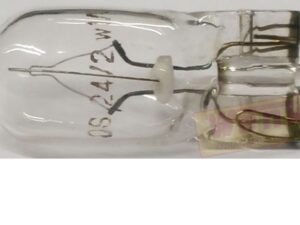 Glassockellampe 24V 2W