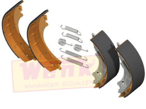 Bremsbackenset KNOTT 200x50 weichere Belagsqualität