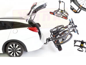 Fahrradträger TOWCAR T2 für 2 Velos abkippbar